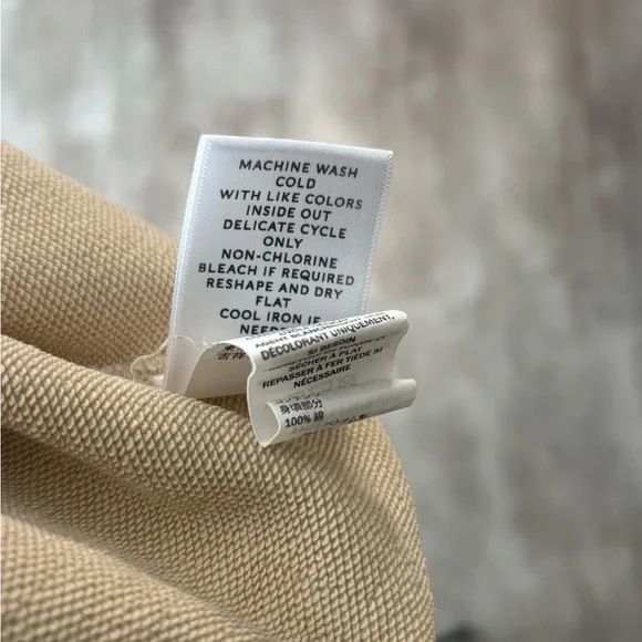 LL Bean Todd Snyder Sebago Lake Sweater Shirt Mens XXL Off White - Picture 6 of 6